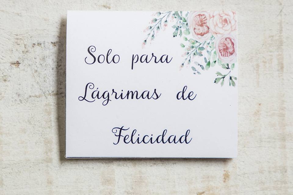 Lágrimas de felicidad