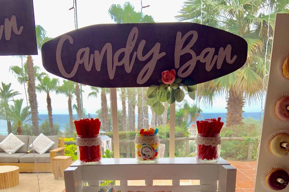 Candy bar de Elena y Manel