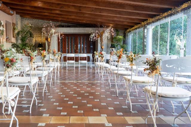 Decoración floral ceremonia