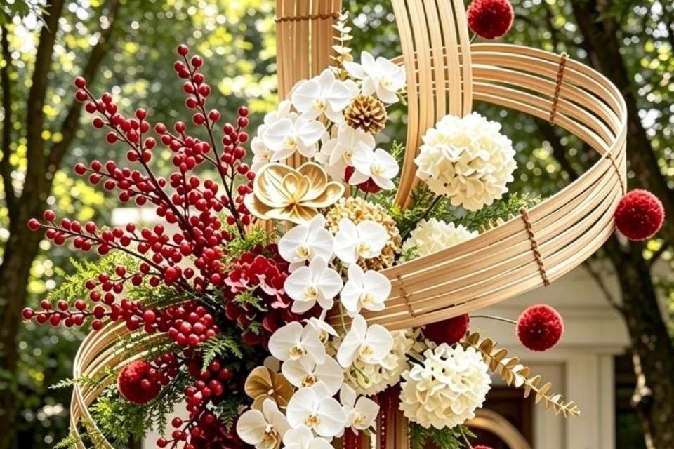 Bamboo I flores
