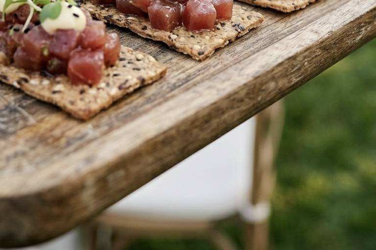Aperitivos elegantes y llenos