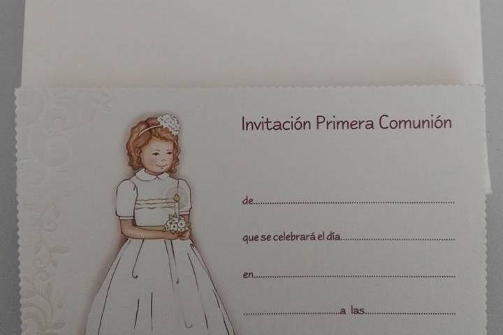 Invitaciones de comunión