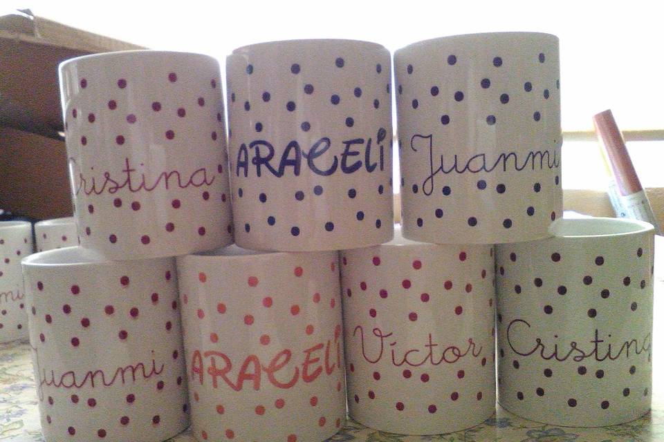 Tazas comunión personalizadas