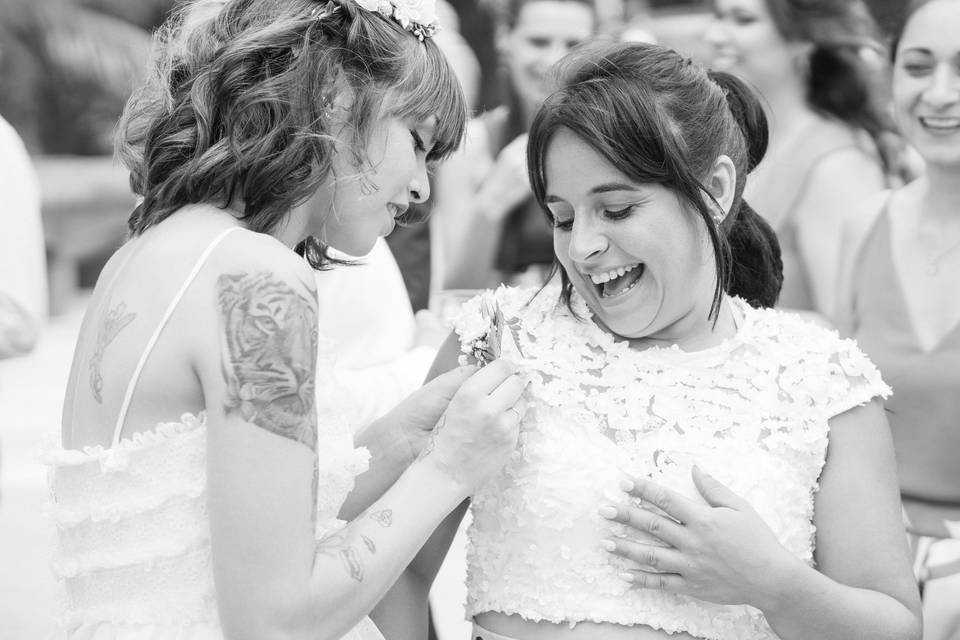 Las amigas...