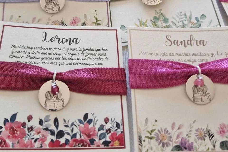 Pulseras personalizadas