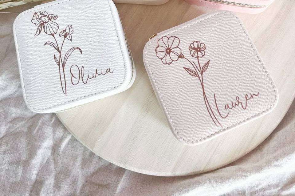 Joyeros personalizados