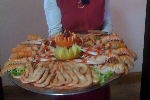 Bandejas de mariscos