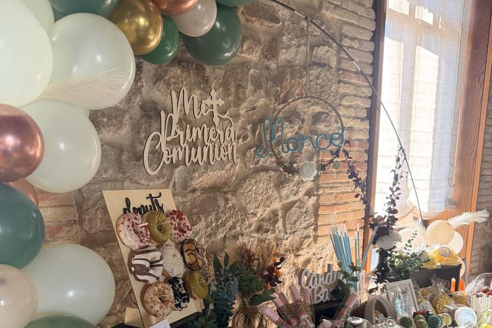 Personalización Candy bar