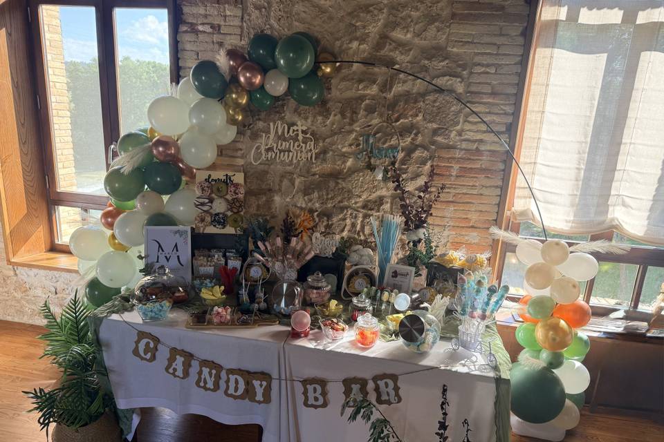 Candy bar Comunión Personalizo