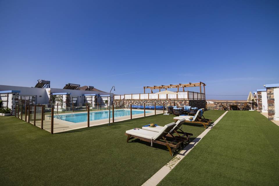Zona Piscina hotel Rural