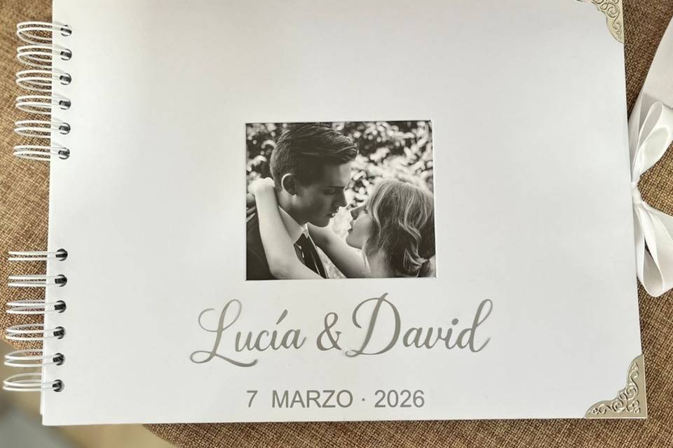 Album de firma personalizado