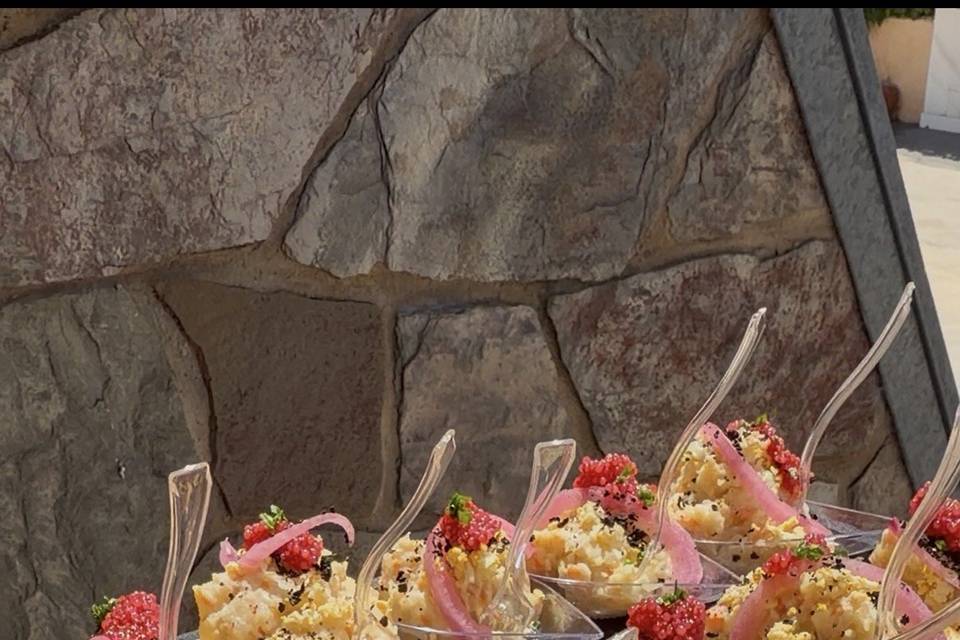 Ensaladilla rusa coctel