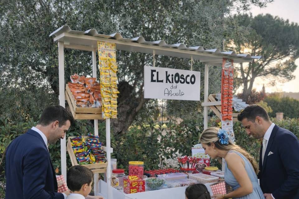KIosco en boda