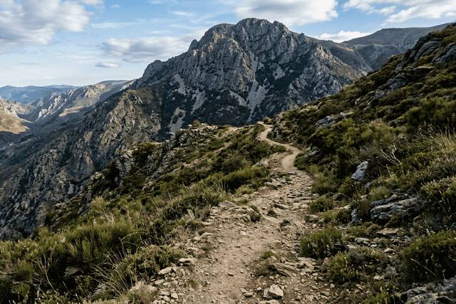 Caminata en Montaña