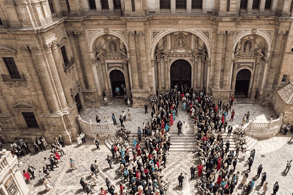 Salida novios Iglesia