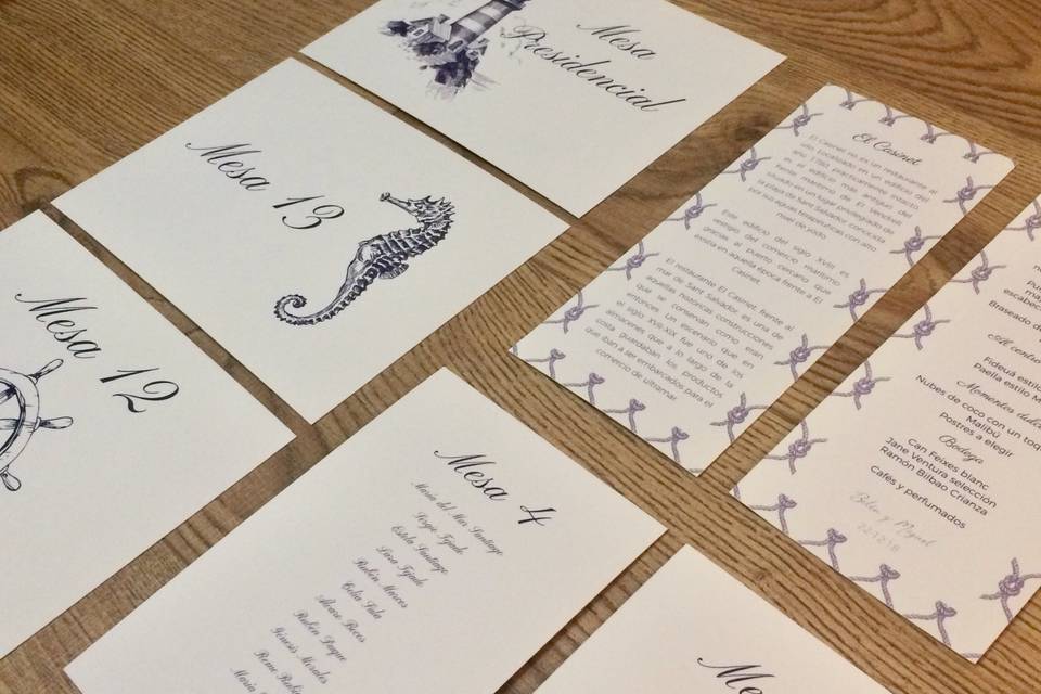 Papelería de boda