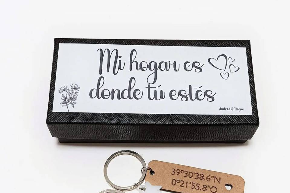 Llaveros personalizados