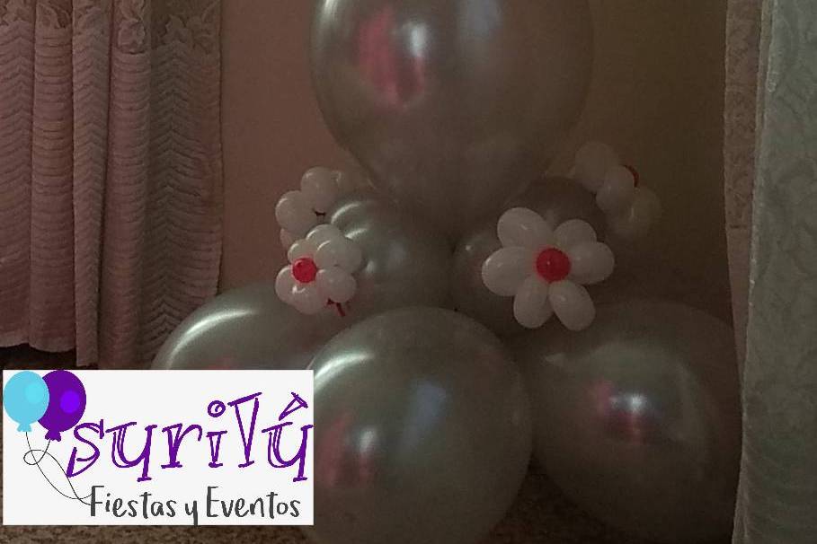 Columna de globos