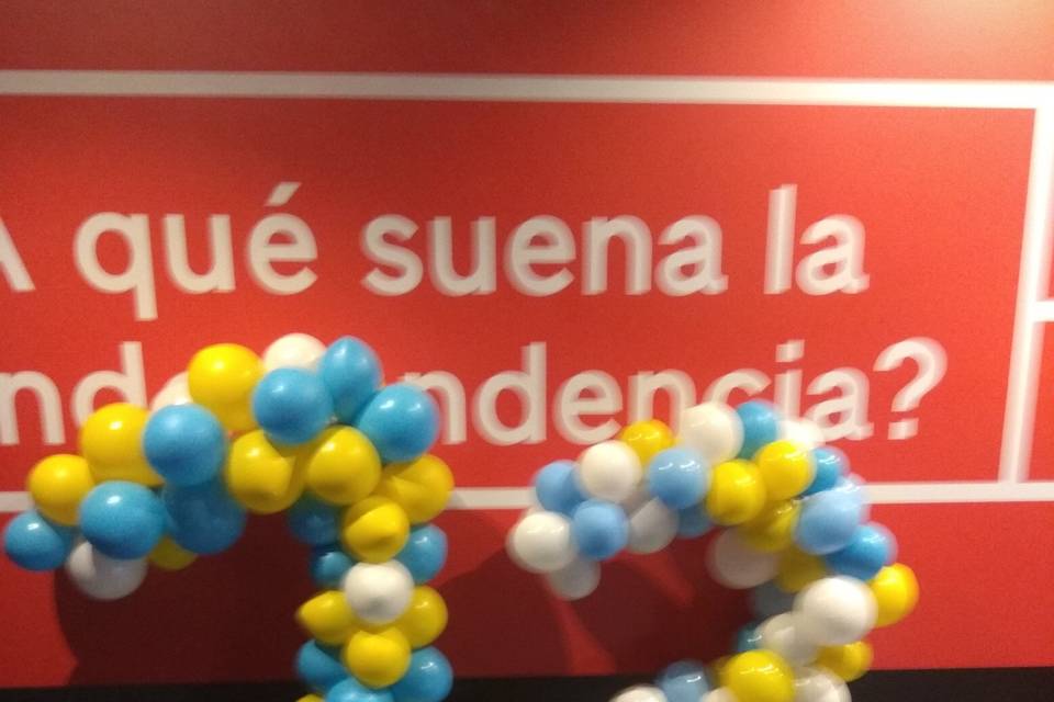 Arco globos