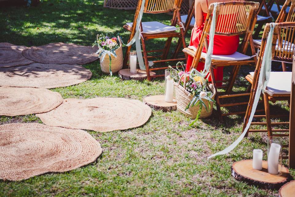 Boda en jardin del peral