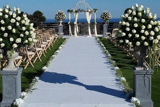 Decoración boda al aire libre