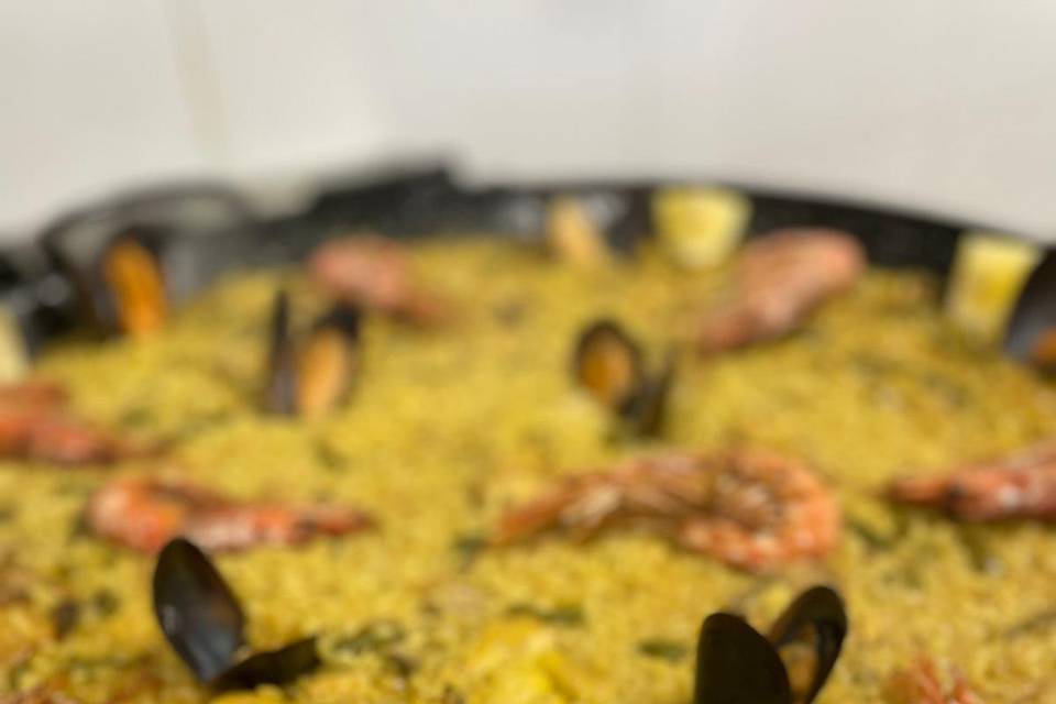 Paella mixta