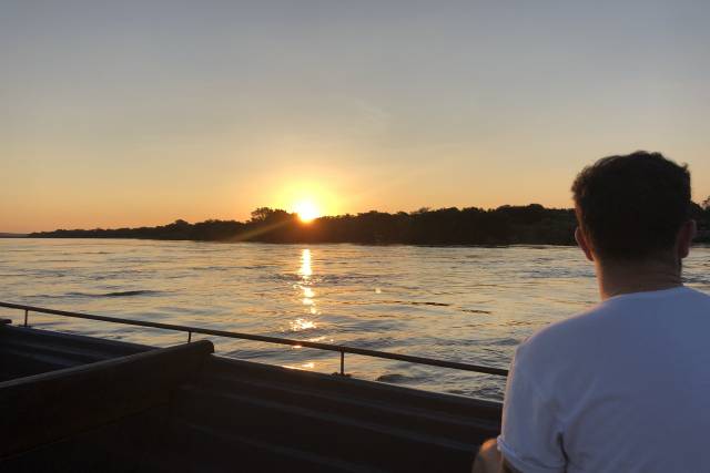 Atardecer en Zambia