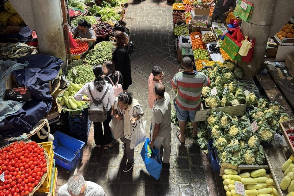 Mercado en Port Louis