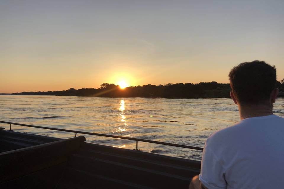 Atardecer en Zambia