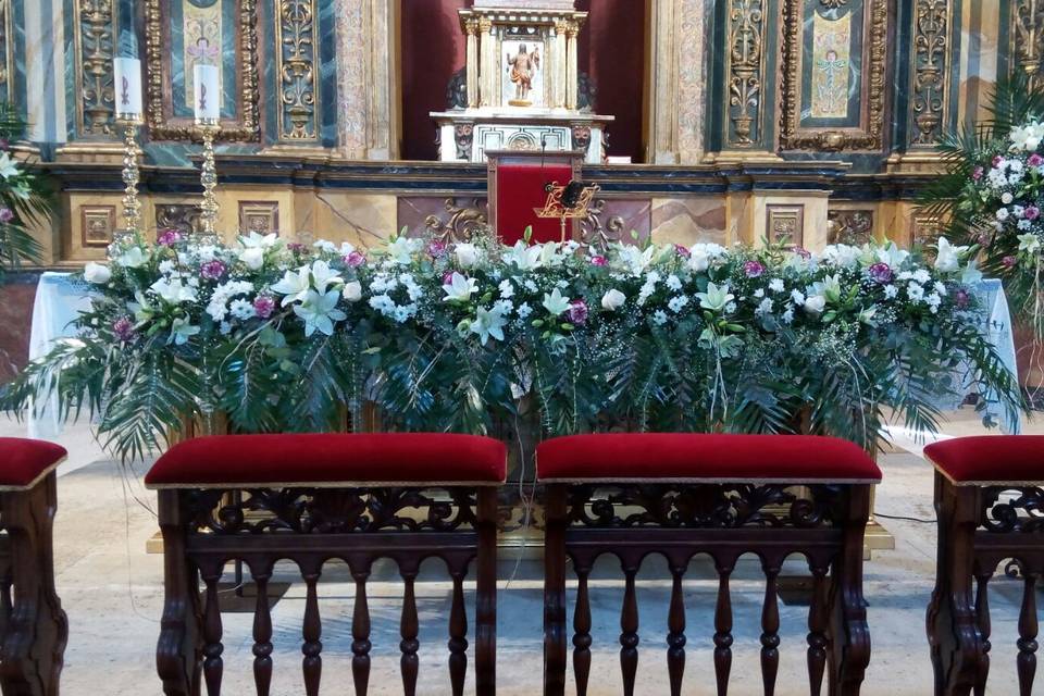 Decoración de altar