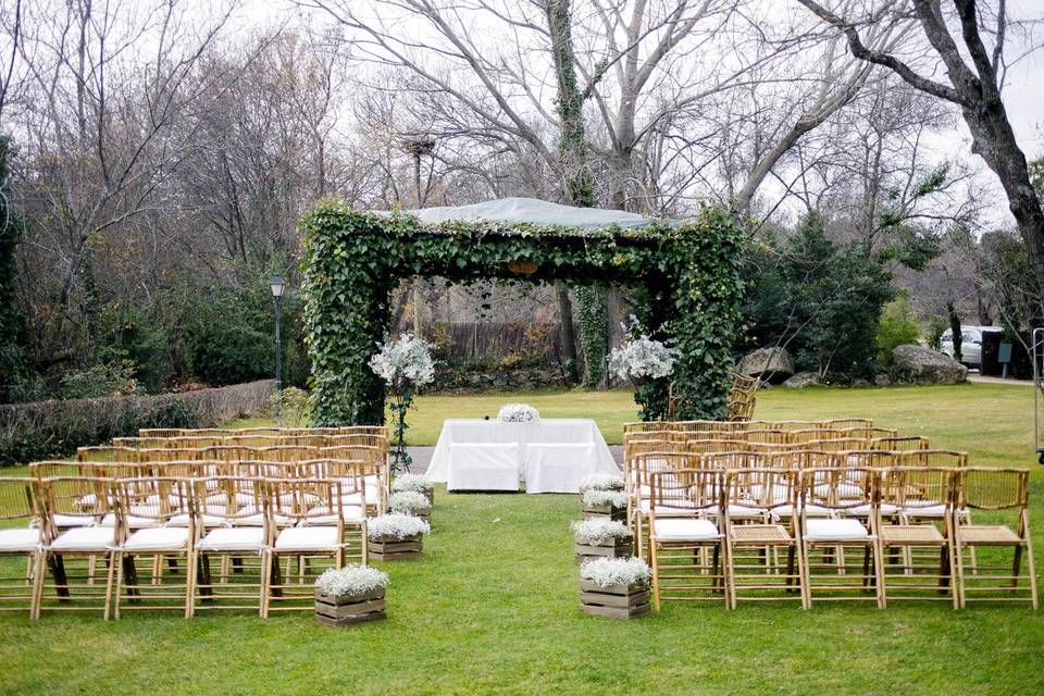 Altar de Boda Mediterranea