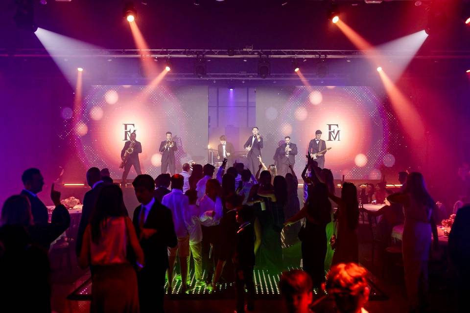 Luces y escenario Discoteca