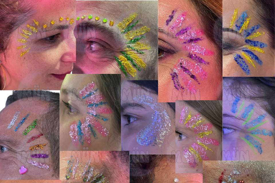 Glitter bar