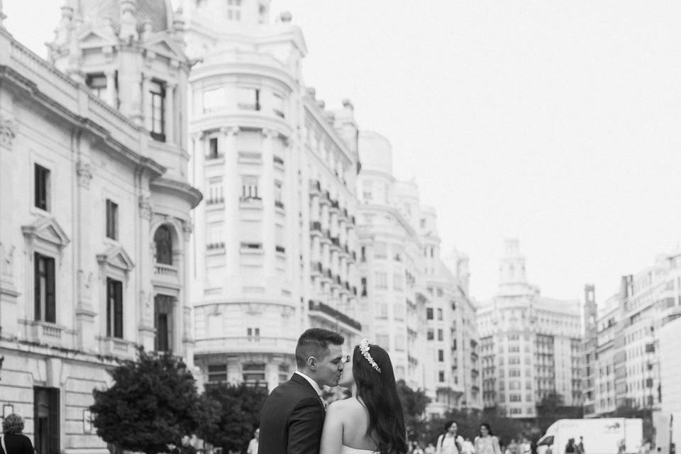 Postboda en Valencia