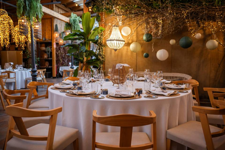 Terraza interior