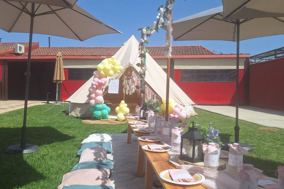 Big tipi ceremonia