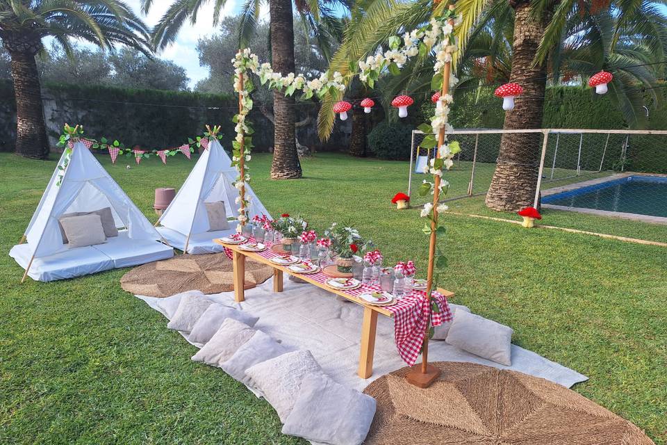 Zona infantil tipis