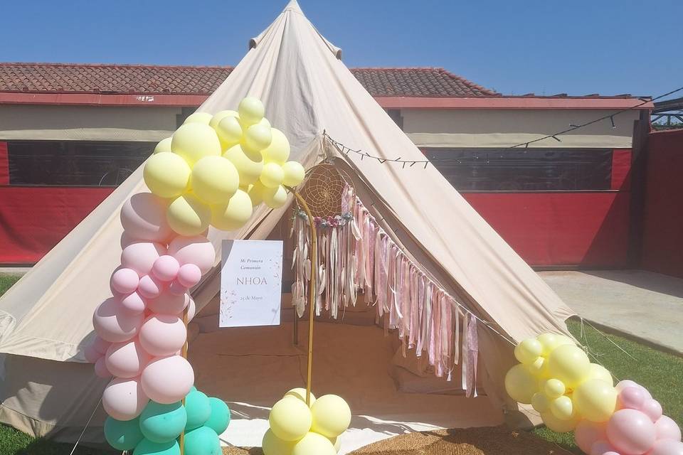 Big tipi ceremonia