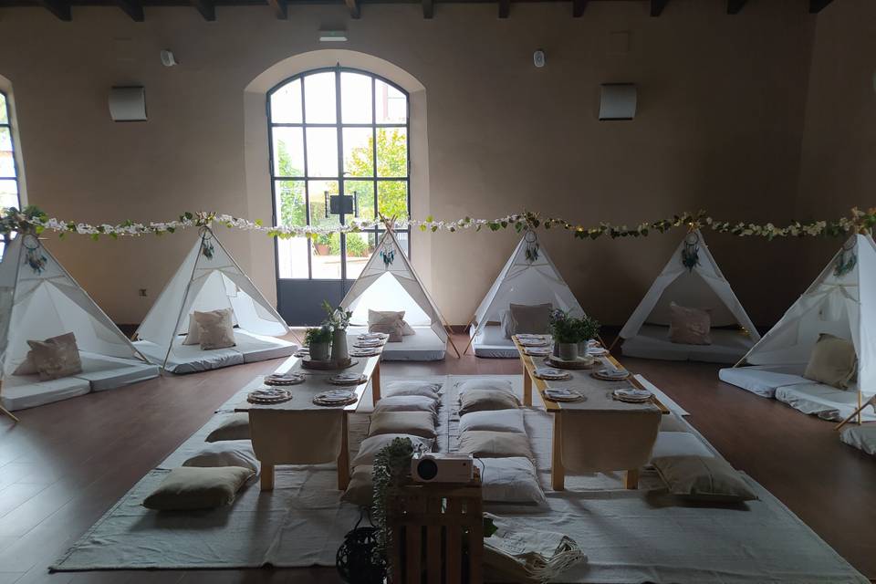 Zona infantil tipis