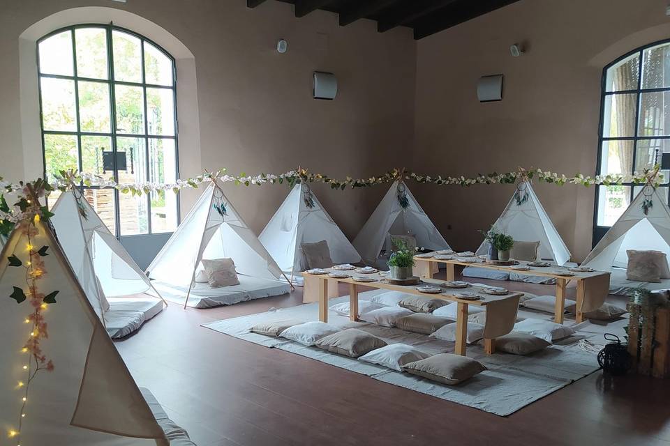 Zona infantil tipis