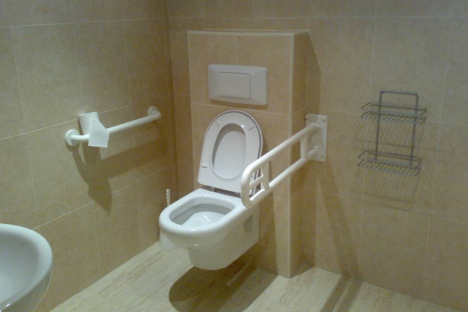 Baño adaptado