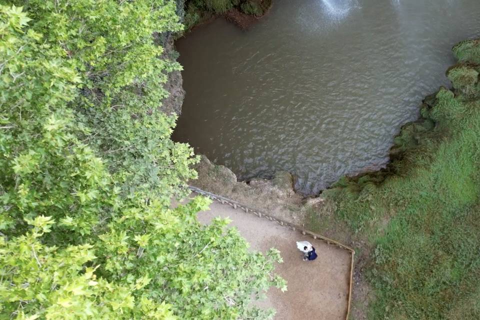 Dron monasterio