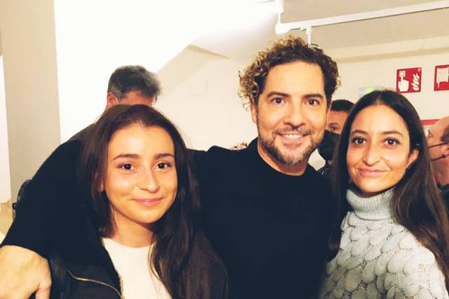 Tocando con David Bisbal