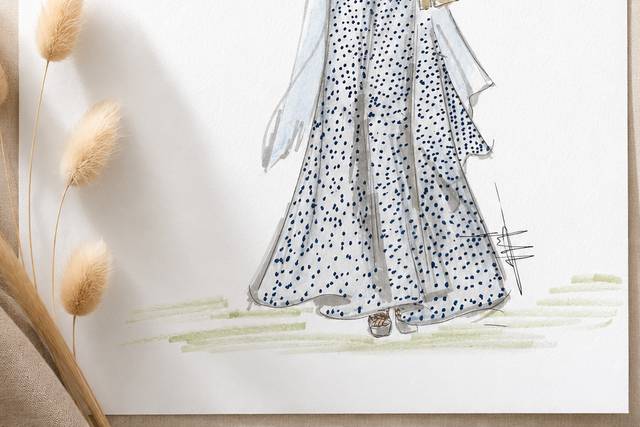 Ilustración y caligrafía boda