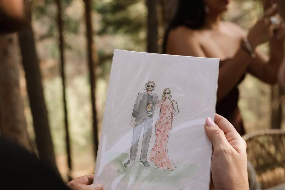 Retratos hechos a mano