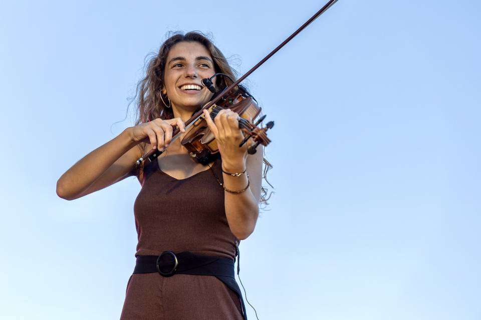Violín acústico o eléctrico