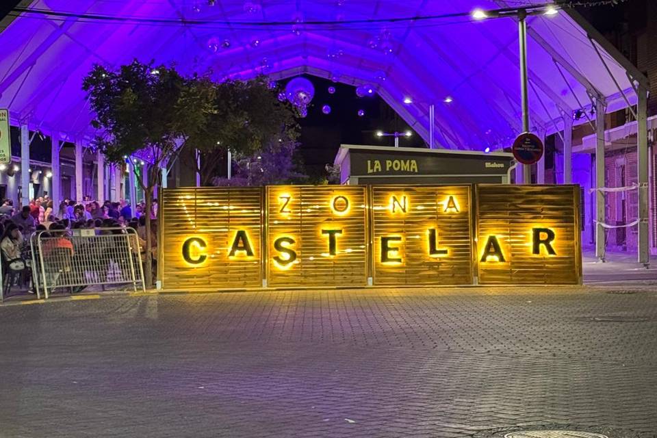 Carpa decorada