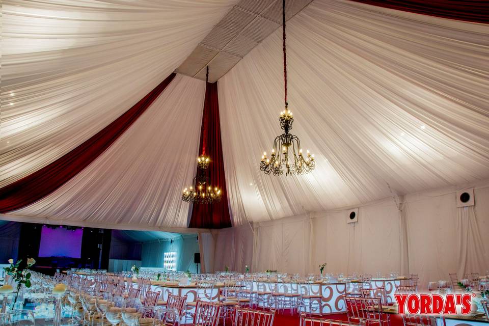 Carpa y decoracion