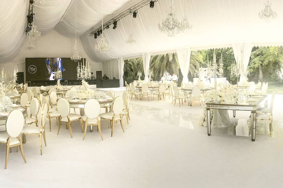 Carpa y decoracion