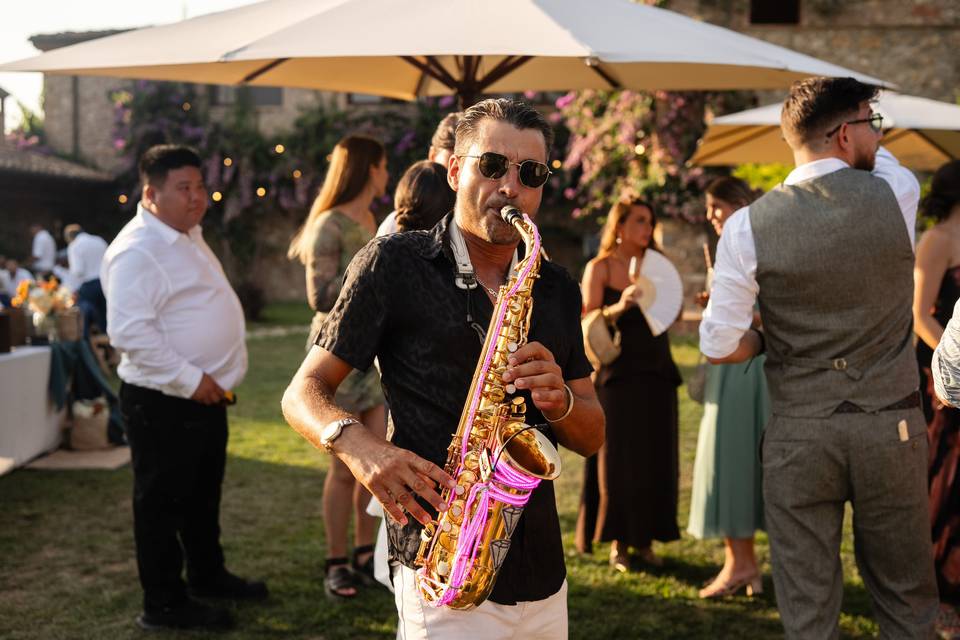 Aperitivo saxofonista